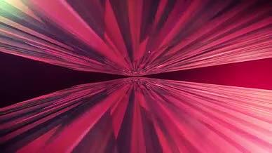 酷炫紫色几何空间穿梭动感舞台通用背景视频的预览图